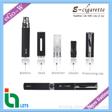 New E-Cigarette Ego-W with Clear-Atomiser (accommodate 2.0ml liquid)